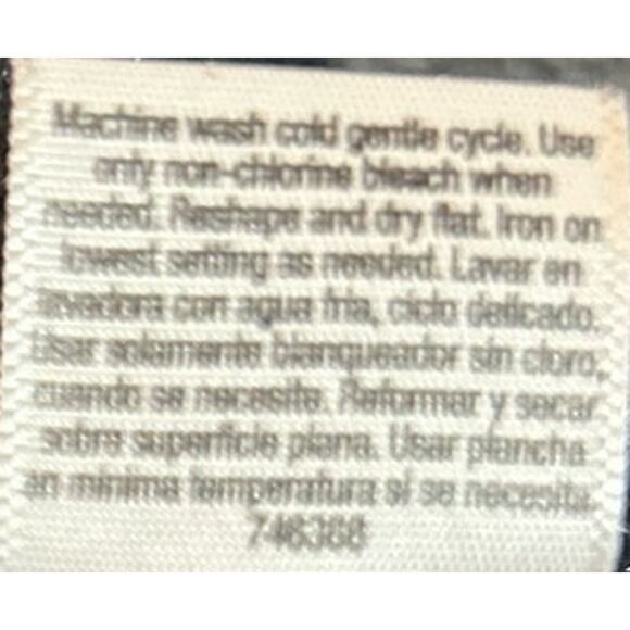 A.N.A A New Approach Women's White Gray Black Sparkle Scoop Neck Sweater Size M‎ - Picture 5 of 5